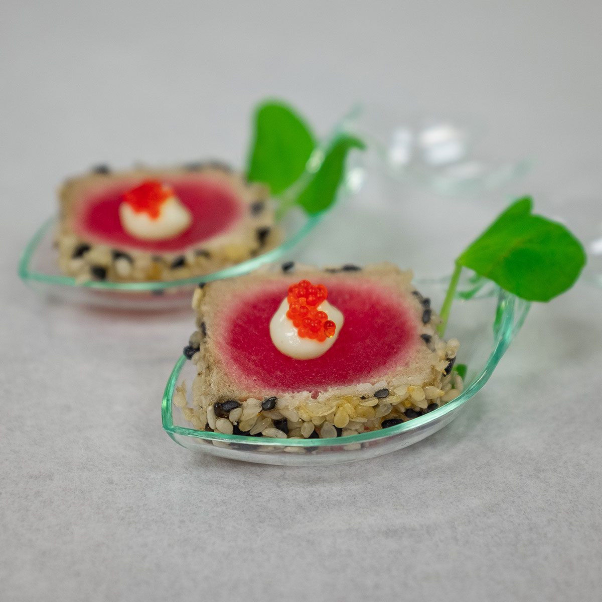 sushi spoon appetizer